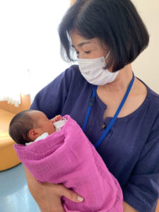東京衛生病院の出産記録。赤ちゃんがやってきた。